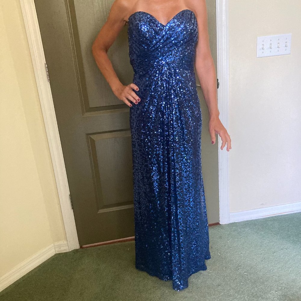 Scala Sequined Gown/Prom Dress